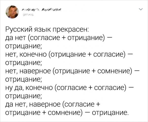 Подборка забавных твитов про русский язык (20 фото)