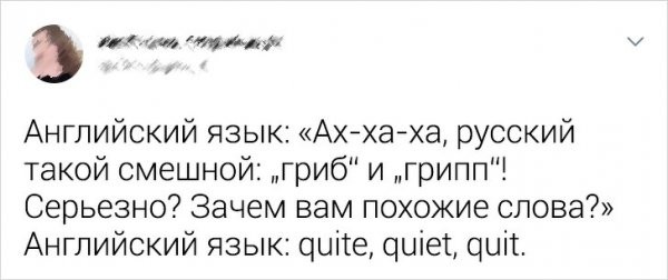 Подборка забавных твитов про английский язык (28 фото)