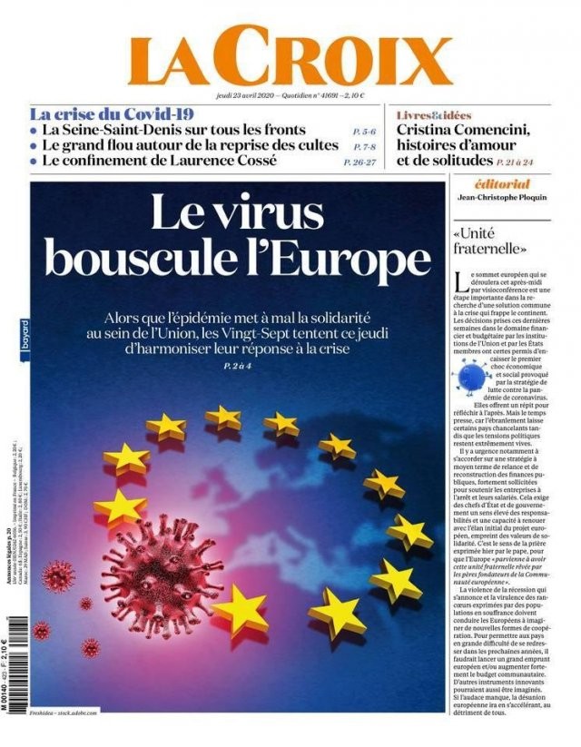 Обложки мировых СМИ во времена пандемии коронавируса (15 фото)