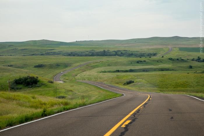 Зачарованное шоссе Северной Дакоты (19 фото)