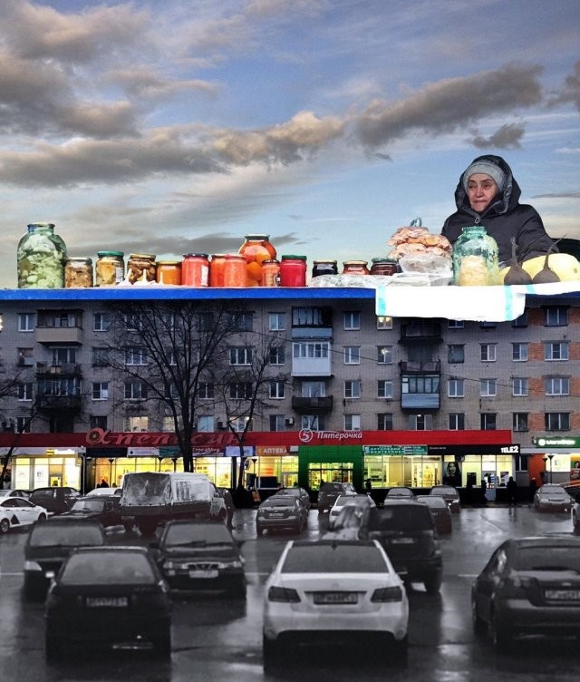 Художник нашел «применение» советским домам (15 фото)