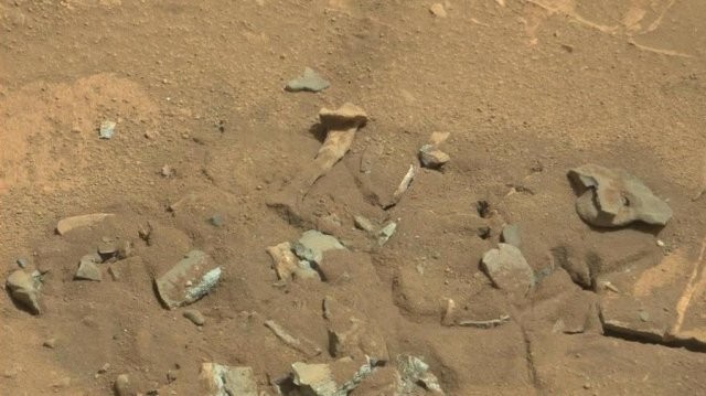 Пользователи нашли на Марсе "ложки" и "человеческие кости" (12 фото)