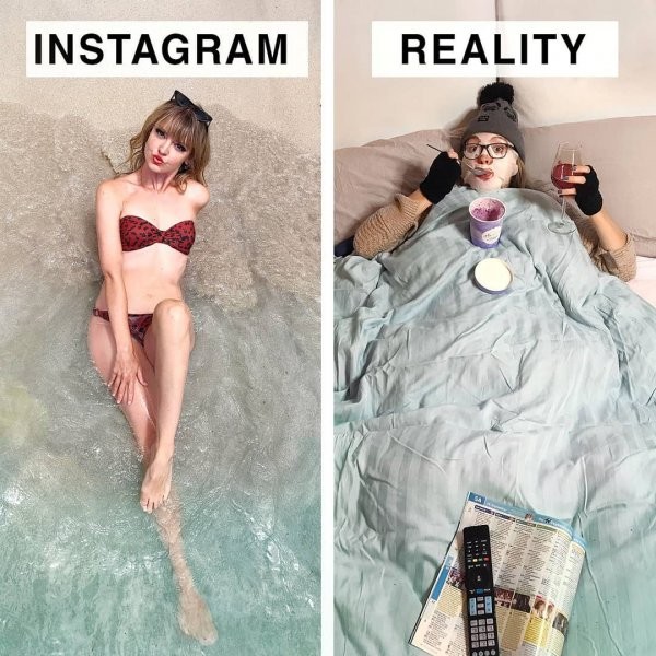 Джеральдина Уэст раскрывает правду снимков для Instagram (14 фото)