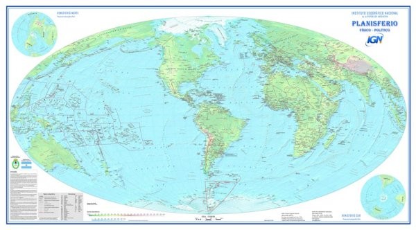 Как выглядит карта мира в разных странах (10 фото)