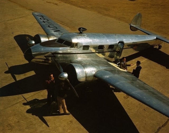 Индустриальные фотографии США 1940-х годов в цвете (15 фото)