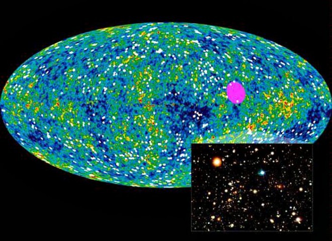 Ученые пытаются понять движущую силу внутри Вселенной (2 фото)
