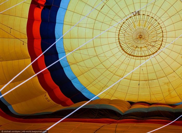 Каппадокия c высоты полета воздушного шара (18 фото)