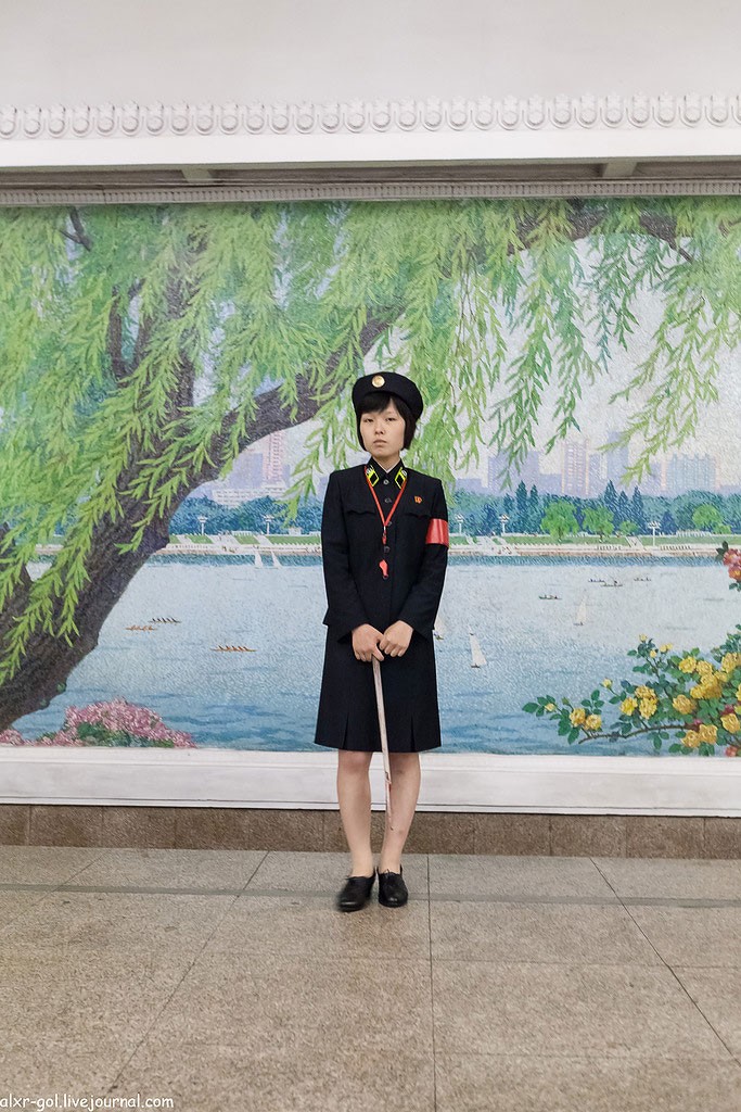 Метро Северной Кореи (23 фото)