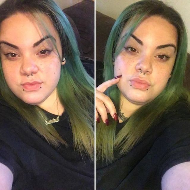 Бородатая и счастливая: девушка из Бронкса (8 фото)