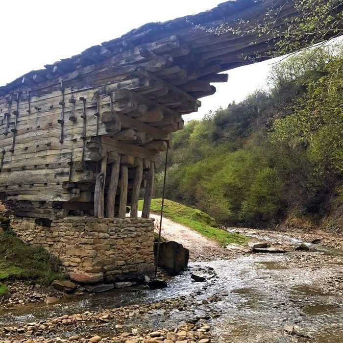 Секрет 200-летнего моста, построенного без единого гвоздя (8 фото)