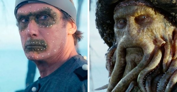 Актеры "до и после" своих превращений в фантастических (14 фото)