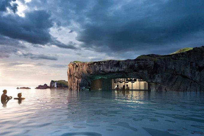 Исландия открывает эту лагуну с баром и невероятным видом (7 фото)
