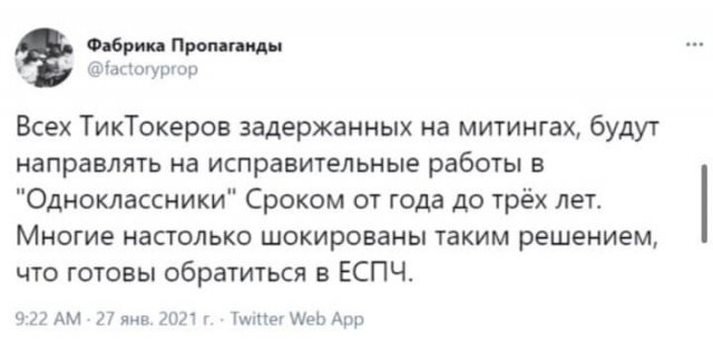 Шутки про тиктокеров-оппозиционеров, которые ничего не понимают в политике (11 фото)