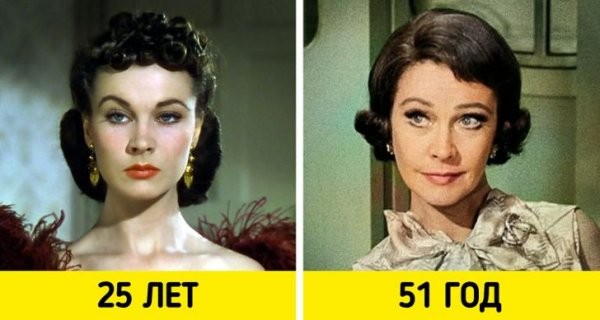Знаменитые актрисы в своих звездных и последних ролях в кино (18 фото)