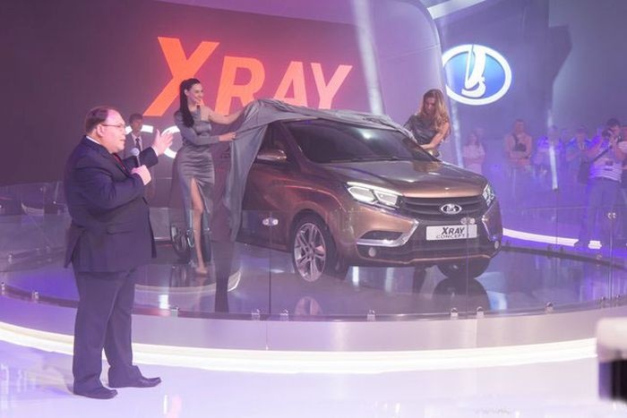 Москва: официально представлены Lada Vesta и Lada Xray (31 фото)