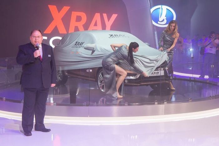 Москва: официально представлены Lada Vesta и Lada Xray (31 фото)