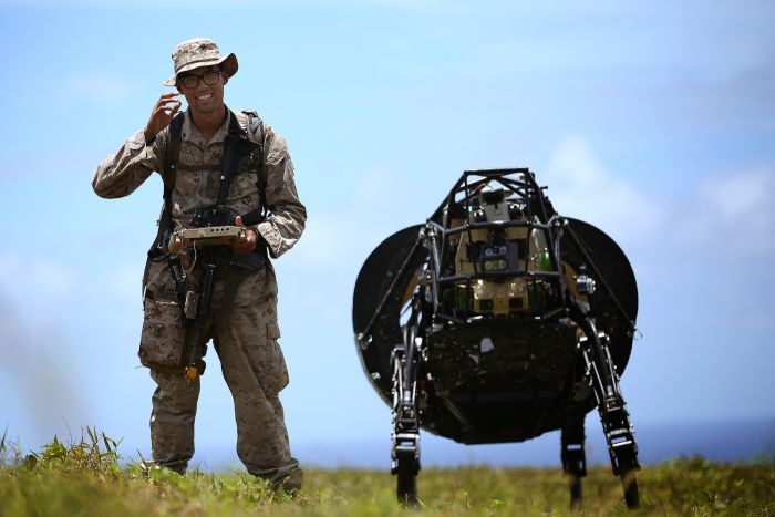 LS3: американские военные показали робота-помощника (26 фото)