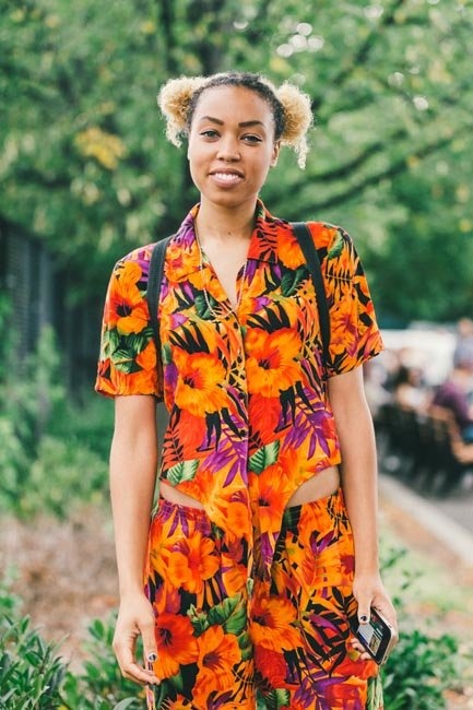 Самые стильные и красивые девушки фестиваля Afropunk-2014