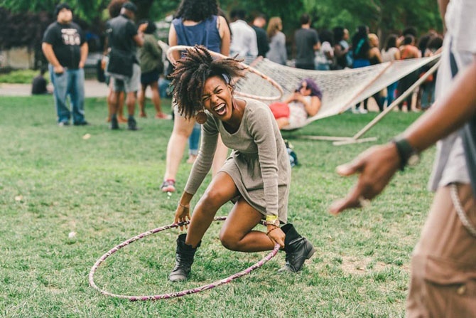 Самые стильные и красивые девушки фестиваля Afropunk-2014