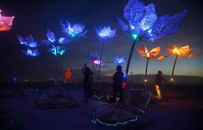 Как прошел фестиваль Burning Man 2014 (20 фото)