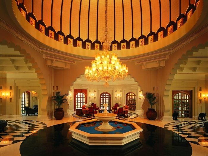 Шикарный индийский отель Oberoi Udaivilas (18 фото )
