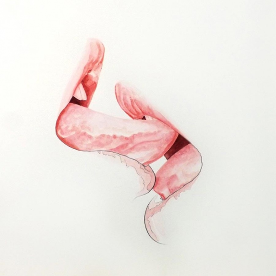 Цикл картин «Sexual Healing» в творчестве Оскара Дельмара (5 фото)