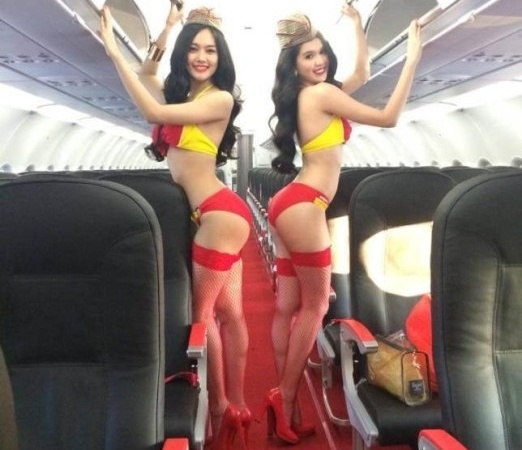 Рекламные фото вьетнамской авиакомпании (8 фото)