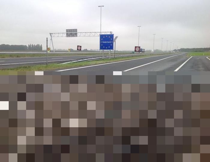Как выглядит граница между Голландией и Бельгией (3 фото)