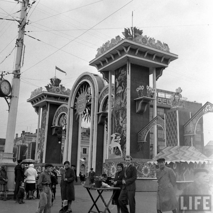 Фотографии Москвы 1947 года от журнала LIFE (36 фото)