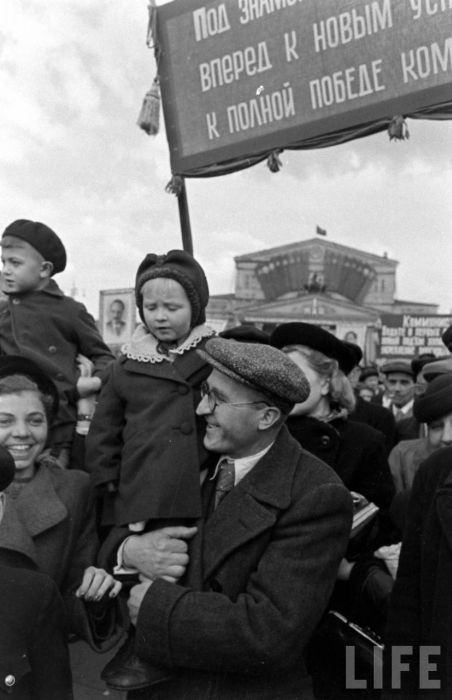 Фотографии Москвы 1947 года от журнала LIFE (36 фото)