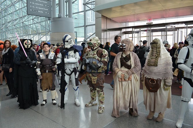 Невероятные костюмы участников фестиваля Comic Con 2014 (27 фото)