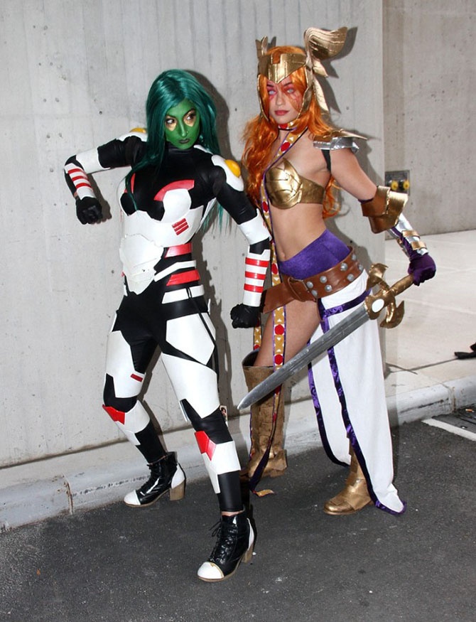 Невероятные костюмы участников фестиваля Comic Con 2014 (27 фото)