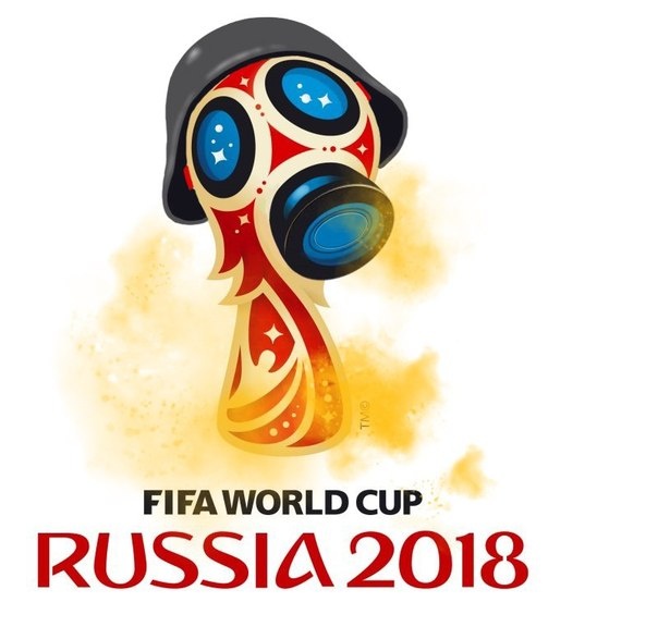 ЧМ-2018 по футболу: официальная эмблема  и фотожабы на нее (11 картинок)