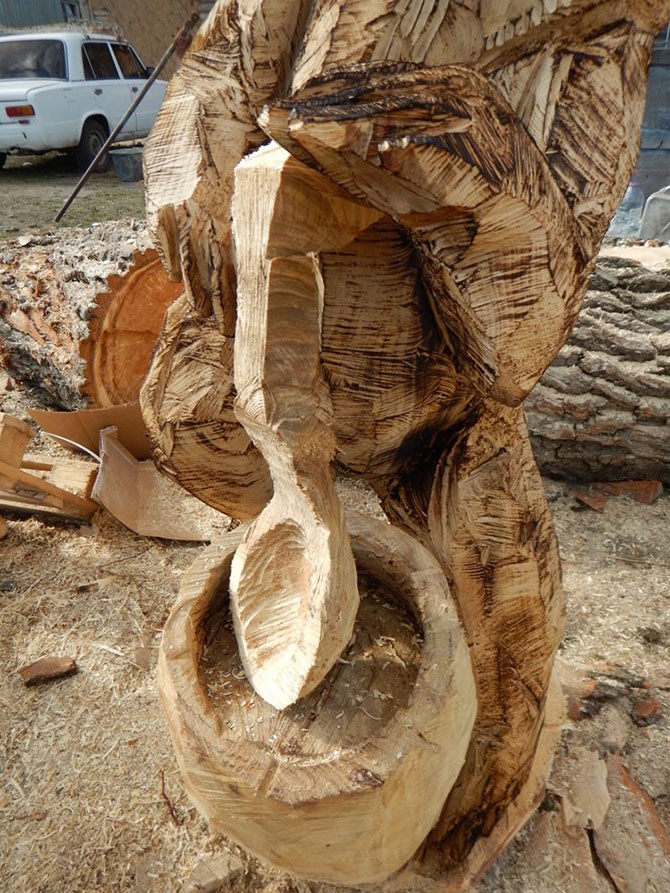 Как из дерева создают шедевры (20 фото)