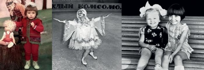 Российские спортсмены в детстве и молодости (45 фото)