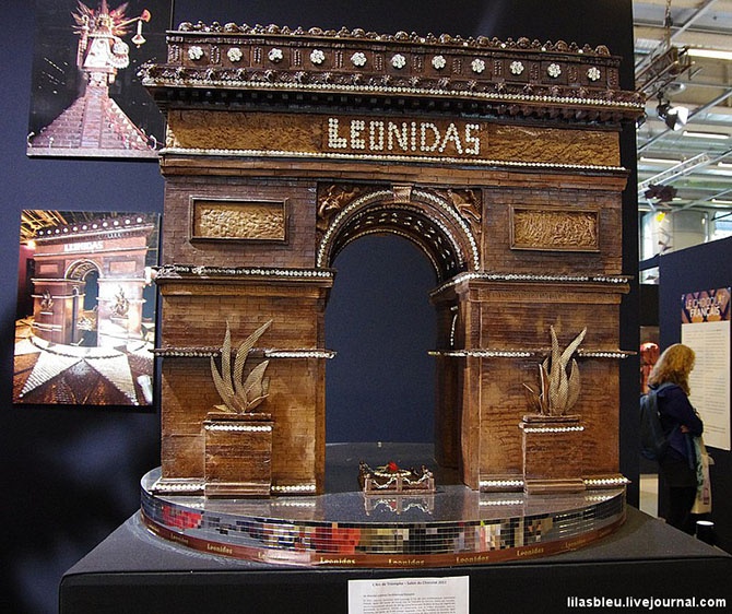 Как в Париже проходит выставка шоколада 2014 года (27 фото)