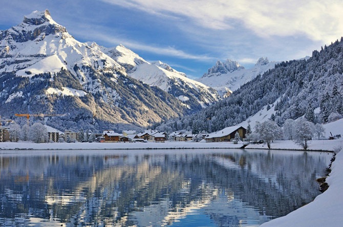 25 живописных городов, которые становятся еще прекраснее с приходом зимы (25 фото)