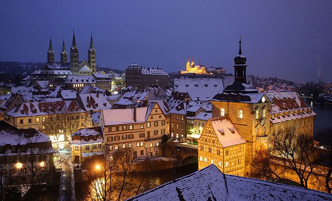 25 живописных городов, которые становятся еще прекраснее с приходом зимы (25 фото)