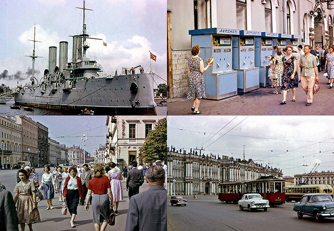 Ленинград 1961-го года в цвете (19 фото)