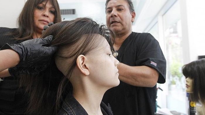 Добрый парикмахер в Чили (14 фото)