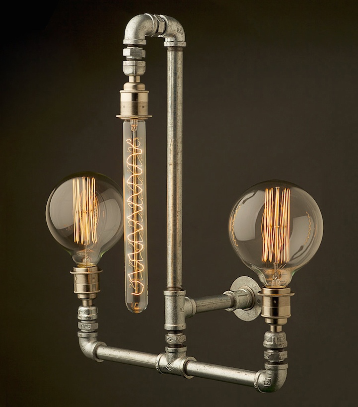 Светильники в псевдо-викторианском стиле (9 фото)