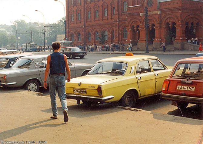 Прогулка по Москве 1989 года (62 фото)