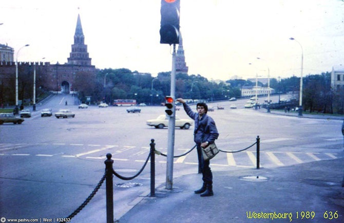 Прогулка по Москве 1989 года (62 фото)