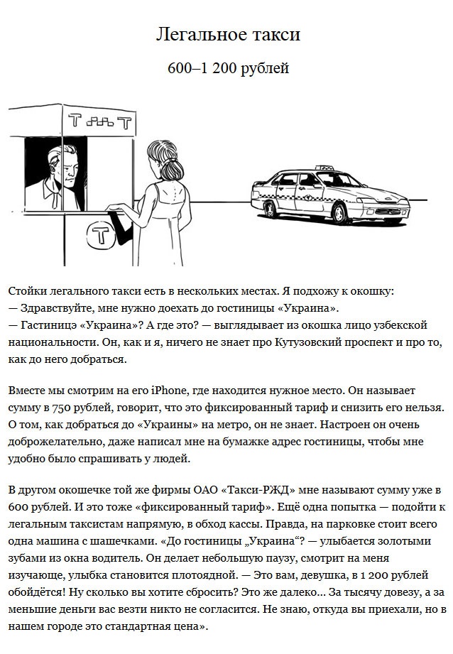 Социальный эксперимент на проверку жадности таксистов (5 скриншотов)