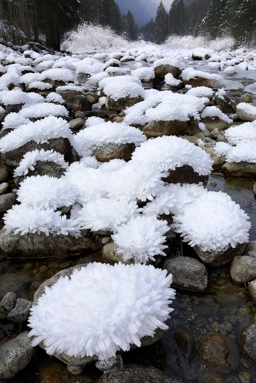 Природа, когда в дело вступила зима (24 фото)