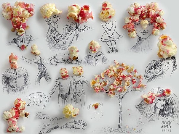 Художник превращает еду и бытовые предметы в арт-объекты (10 фото)