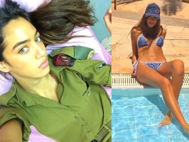Красотки-военнослужащие Израиля (19 фото)