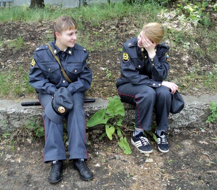 Россия: какие девушки работают в полиции (40 фото)