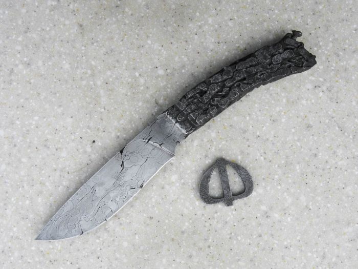 Оригинальные ножи из металлических предметов (30 фото)