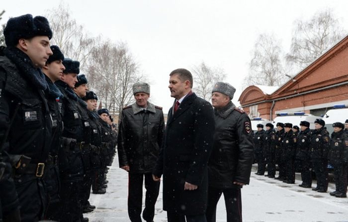 Москва: появилось новое отделение «туристической полиции» (4 фото)